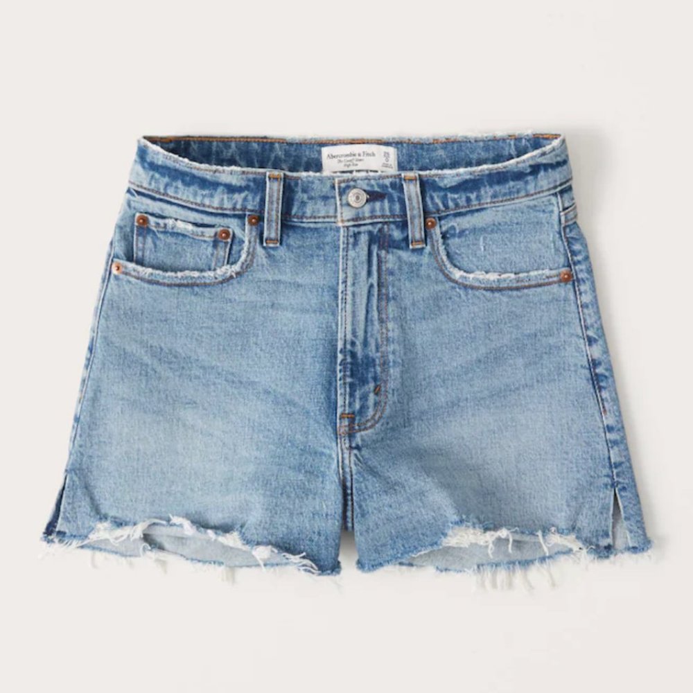 Abercrombie 90s High Rise Cutoff Shorts